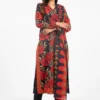 alkaram Unstitched 3-Piece Printed Khaddar Suit With Light Khaddar Dupatta Color: Black